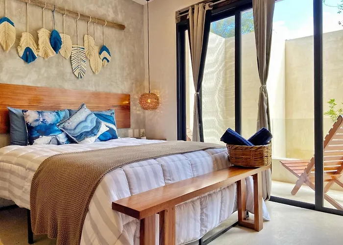 Room In Studio - Charming And Bright Studio Pensión Tulum