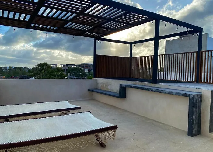 Room In Studio - Charming And Bright Studio Pensión Tulum